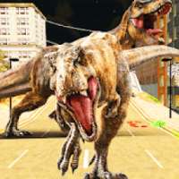 Jurassic Dinosaurs City Attack : Dinosaurs Games logo