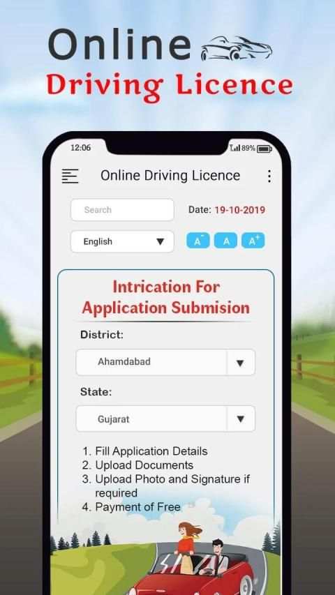 Driving License Online Apply स्क्रीनशॉट 2