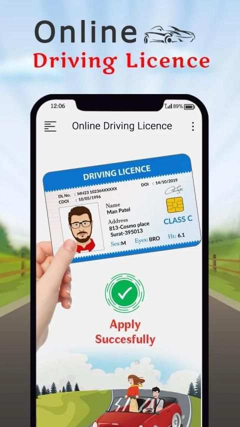 Driving License Online Apply स्क्रीनशॉट 1
