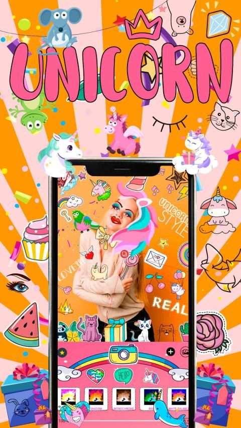 Unicorn Photo Editor - Unicorn Photo Game screenshot 1