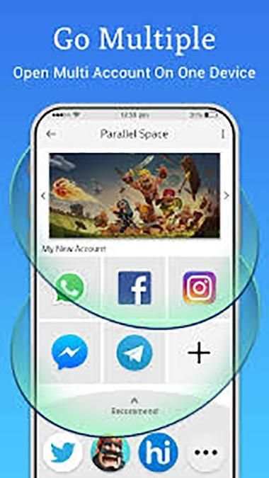 Dual Space Multiple Accounts-Pro screenshot 2