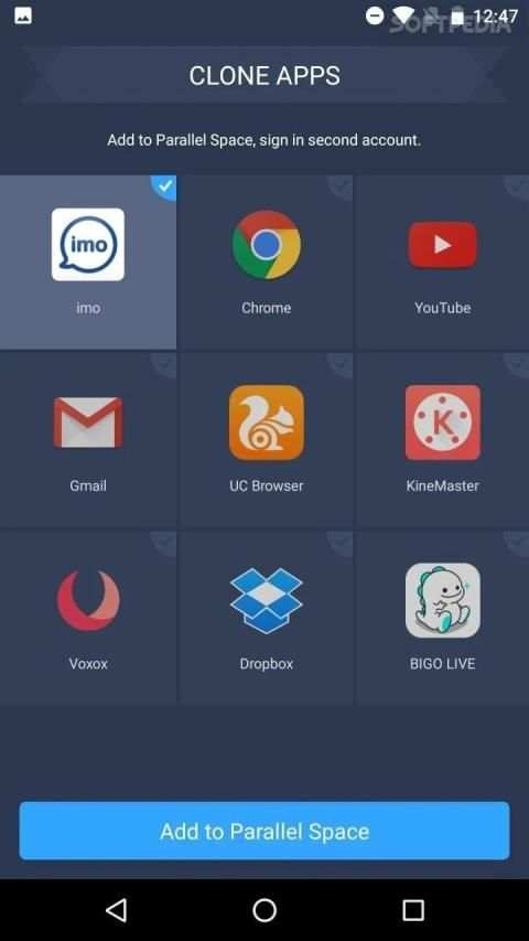 Dual Space Multiple Accounts-Pro screenshot 1