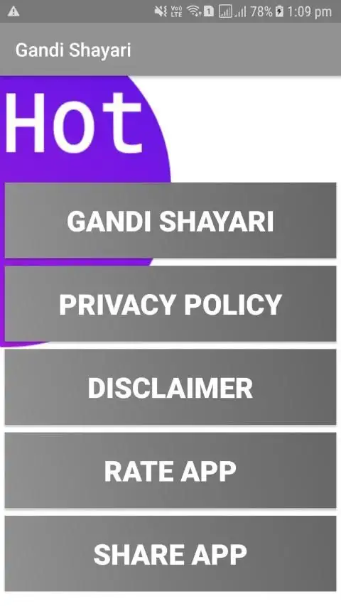 Gandi Shayari App Android के लिए डाउनलोड - 9Apps Gandi Shayari App Android के लिए डाउनलोड - 9Apps