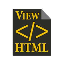 HTML Source Code Viewer Website