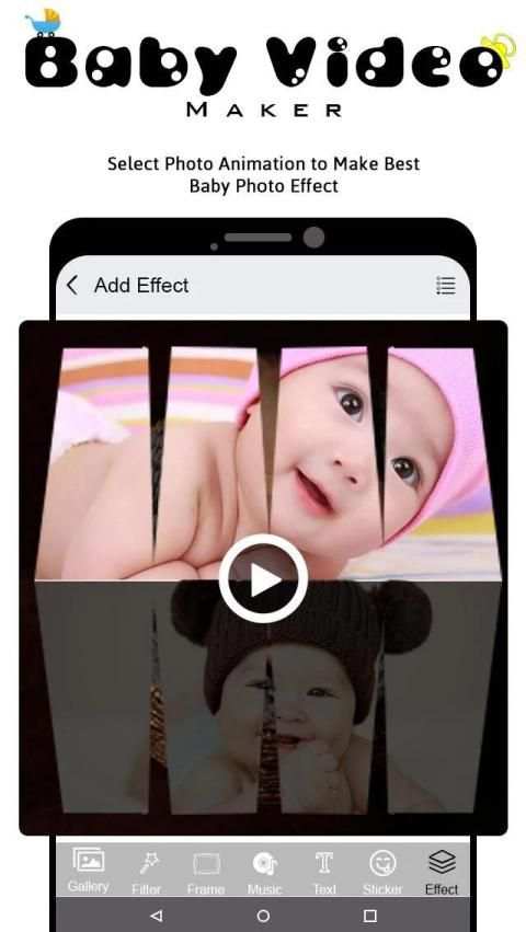 Baby Video Maker With Song स्क्रीनशॉट 6