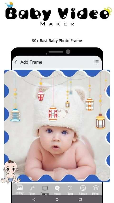 Baby Video Maker With Song स्क्रीनशॉट 3