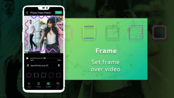 Song Video Maker - Photo Video Maker स्क्रीनशॉट 2