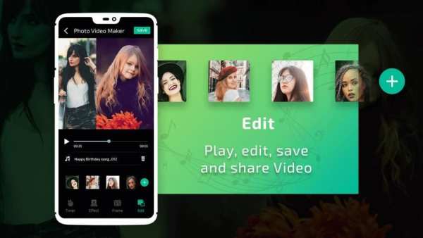 Song Video Maker - Photo Video Maker स्क्रीनशॉट 1