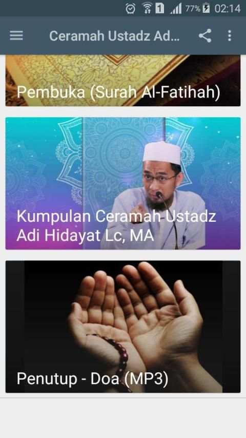 Ceramah Offline Ustadz Adi Hidayat screenshot 5