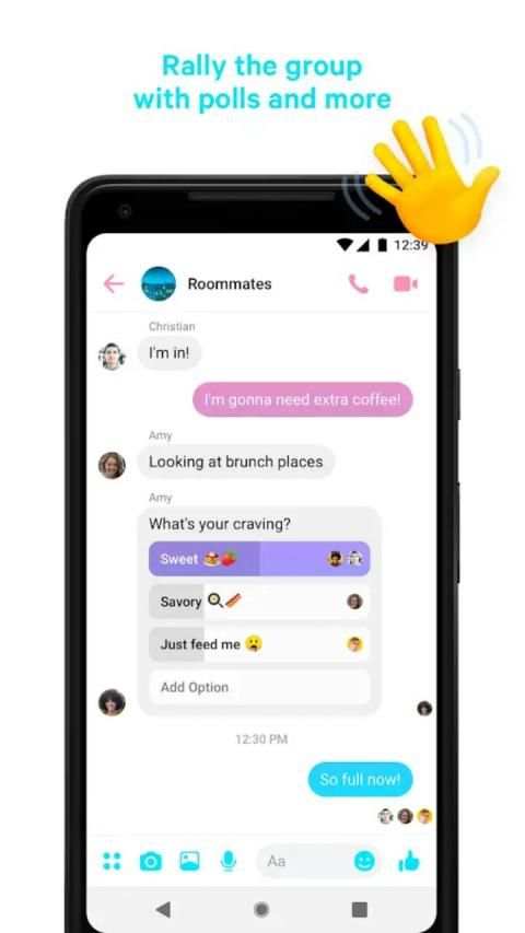 WhatsUp Messenger screenshot 1