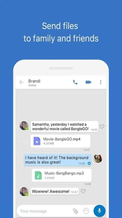 WhatsUp Messenger screenshot 2
