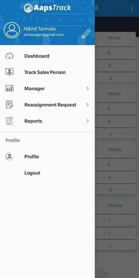 Aaps Track स्क्रीनशॉट 1