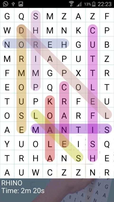 Word Search Free screenshot 4