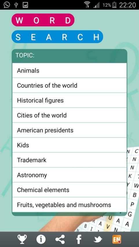 Word Search Free screenshot 6
