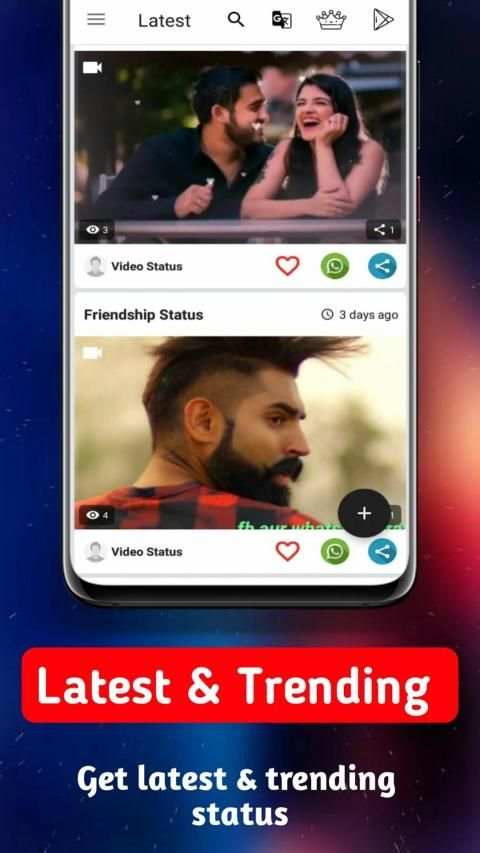WidLy: FullScreen Video Status स्क्रीनशॉट 7