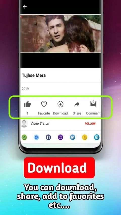WidLy: FullScreen Video Status स्क्रीनशॉट 3