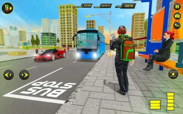 City Coach Bus Driver: Extreme Bus Simulator 2019 screenshot 3