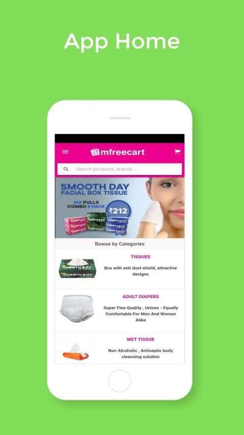 MFREECART ONLINE SHOPPING screenshot 5