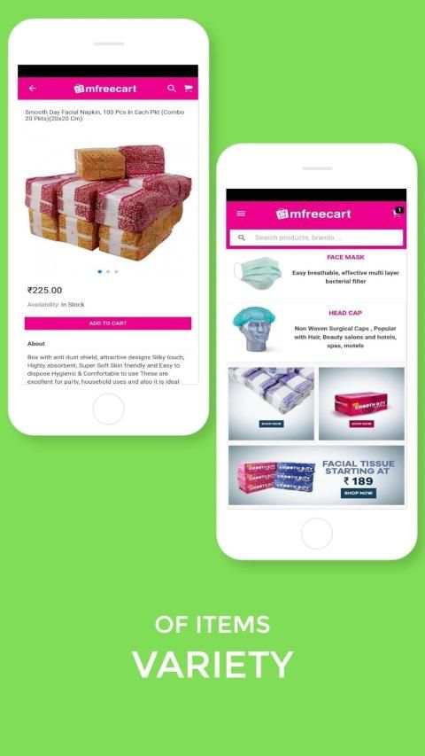 MFREECART ONLINE SHOPPING screenshot 2