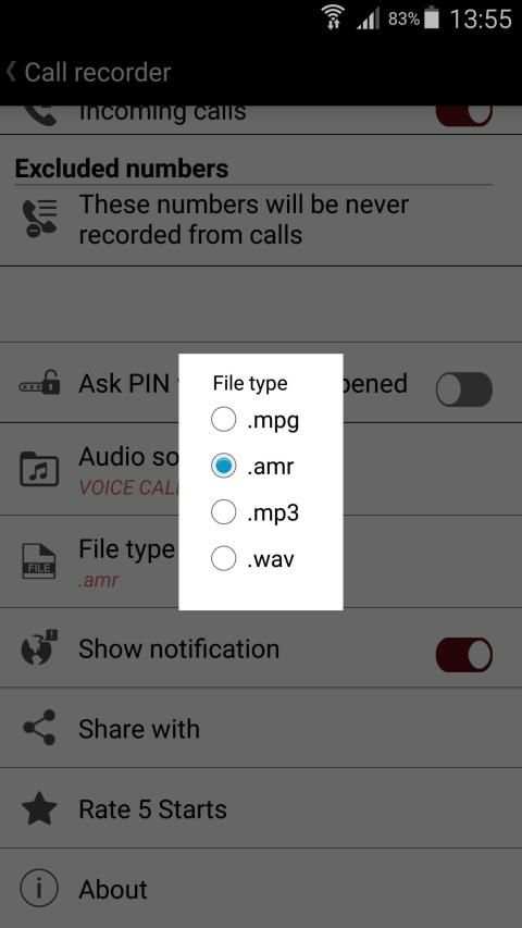 New All Call Recorder Automatic 2020 screenshot 1