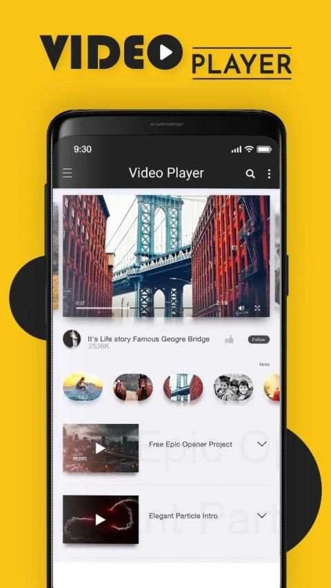 D-Player - All Format Video Support Player screenshot 2