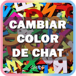 Cambiar Colores de Chat - Teclados de Color Guia иконка