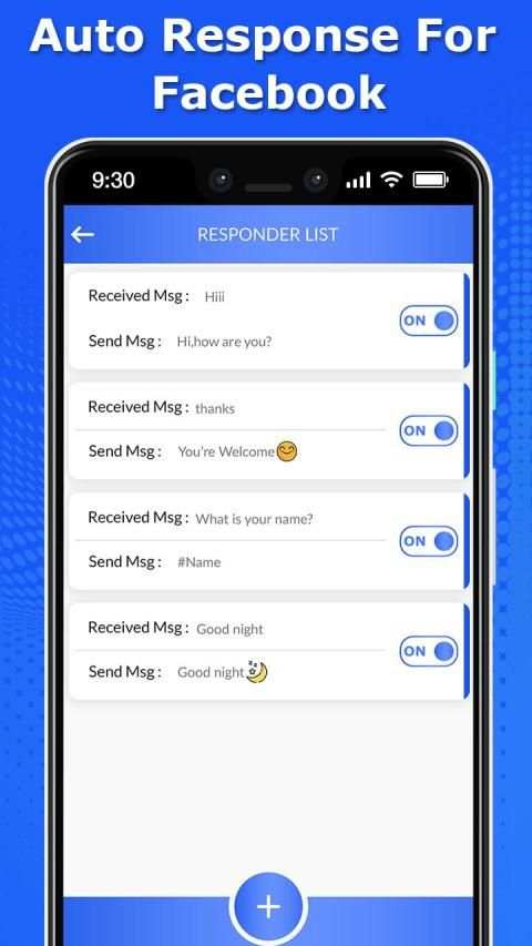 Auto Response For FaceBook स्क्रीनशॉट 4