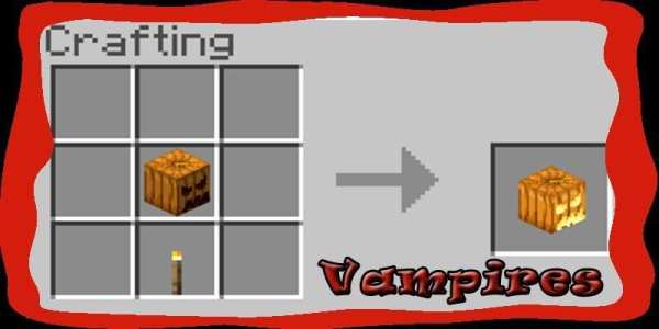 Vampires mod for Minecraft screenshot 1