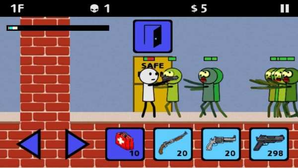 Stickman Zombie Shooter screenshot 1