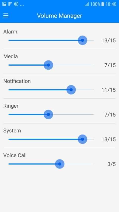 Simple Volume Manager - Volume Control screenshot 2