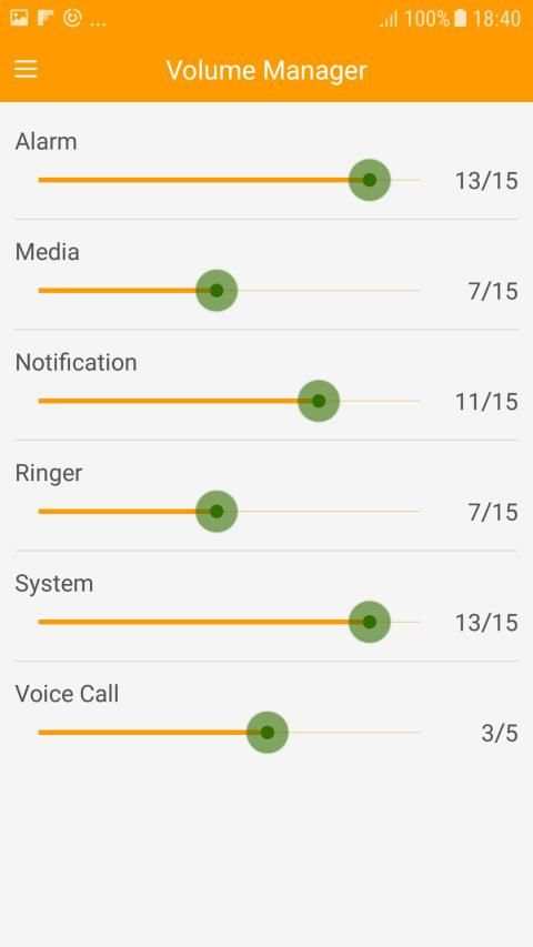 Simple Volume Manager - Volume Control screenshot 1