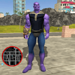 ikon Thanos Rope Hero: Vice Town