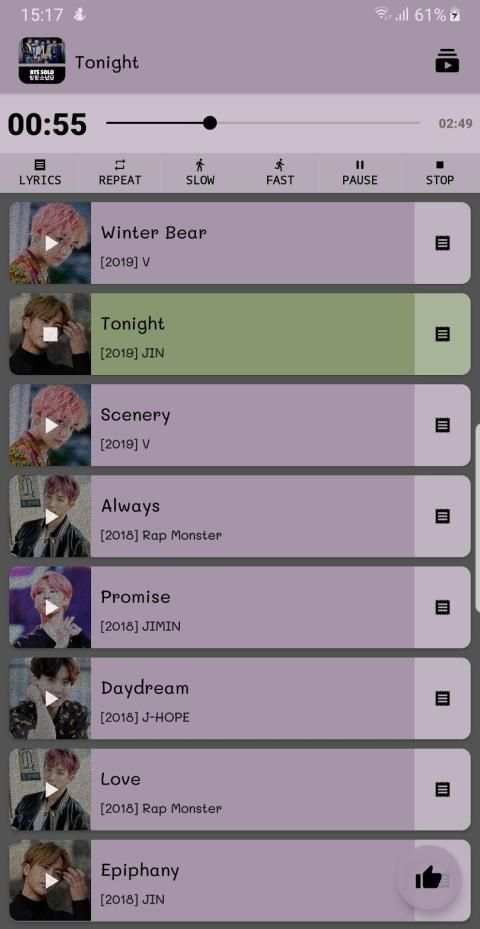 BTS SOLO Offline - KPop screenshot 3