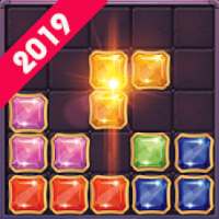 Jewel Block 1010 - Grow Puzzle Game Classic logo