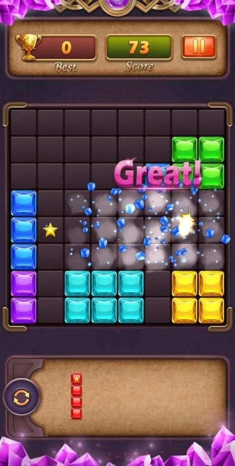 Jewel Block 1010 - Grow Puzzle Game Classic screenshot 4