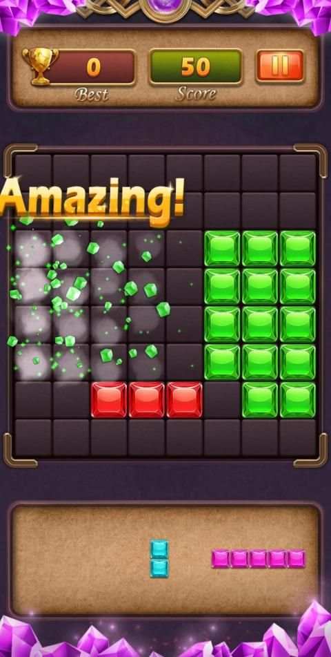 Jewel Block 1010 - Grow Puzzle Game Classic screenshot 2