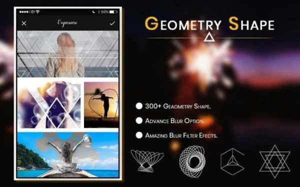 Shape Photo Editor - Geometry Camera स्क्रीनशॉट 3