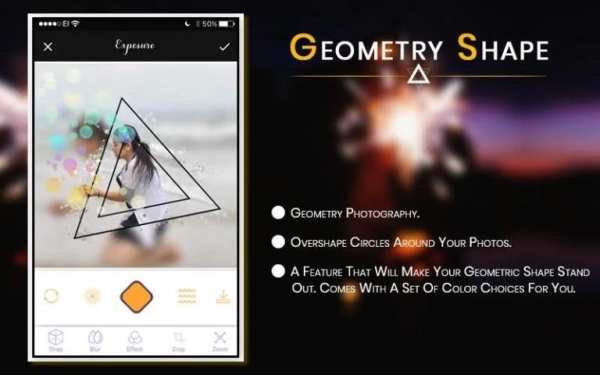 Shape Photo Editor - Geometry Camera स्क्रीनशॉट 4