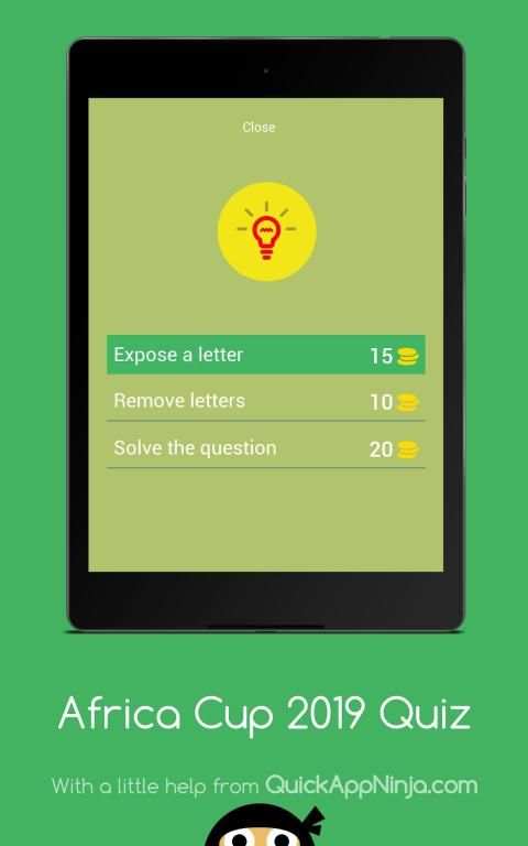 Football CAN 2019 Quiz : Simple Edition screenshot 8