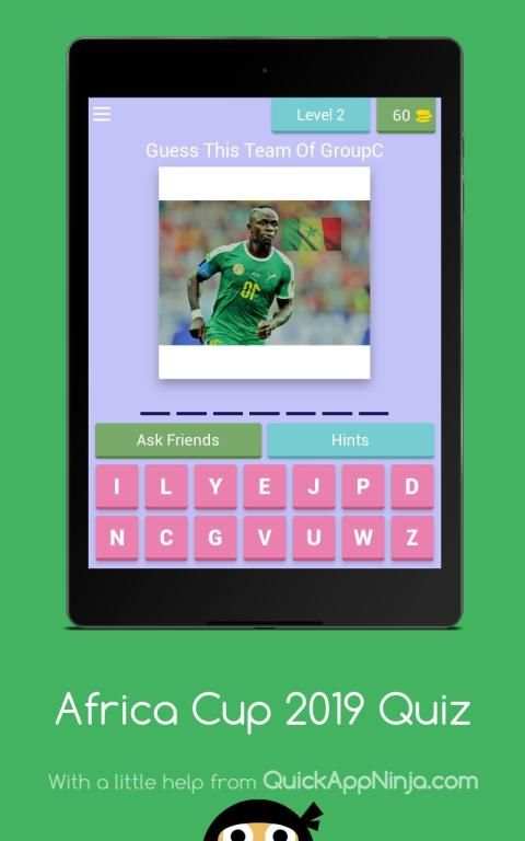 Football CAN 2019 Quiz : Simple Edition screenshot 4