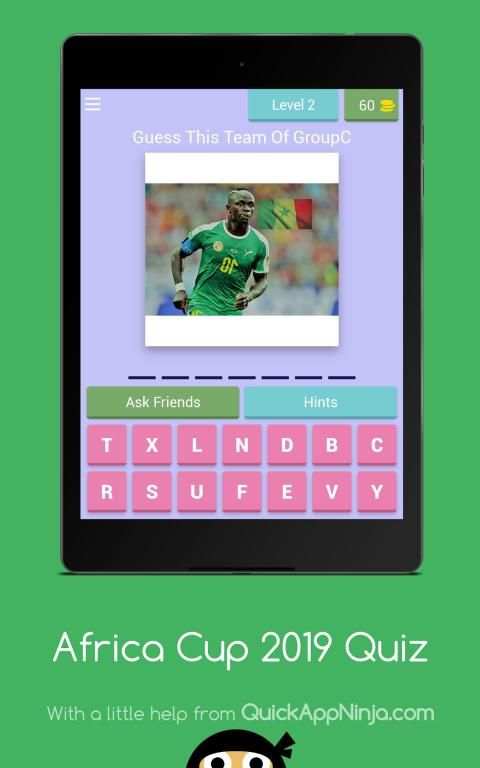 Football CAN 2019 Quiz : Simple Edition screenshot 10
