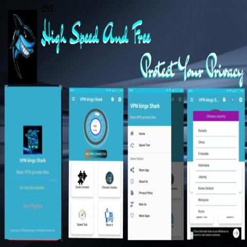 VPN Kings Shark screenshot 5