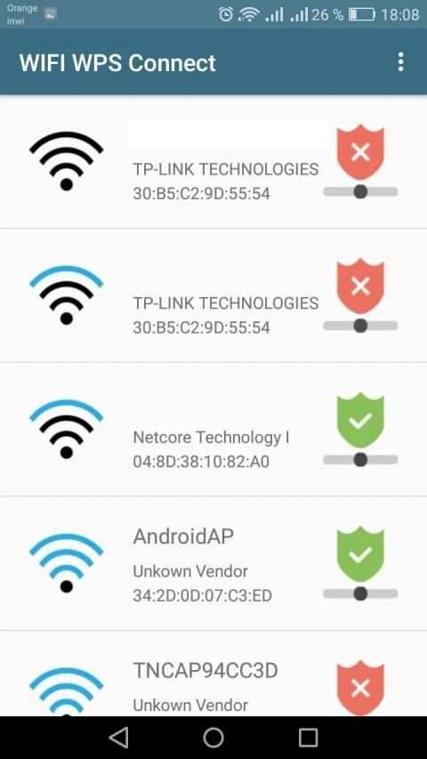 Wifi WPS WPA Connect Pro screenshot 2