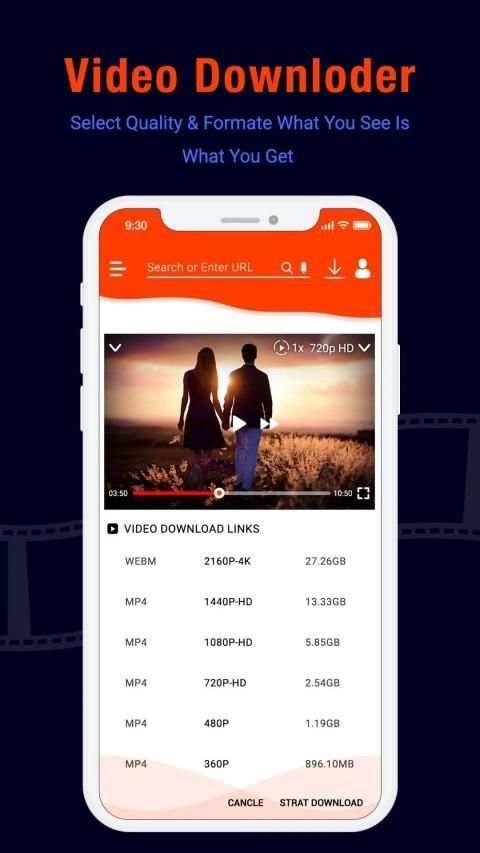 All Video Downloader For Android स्क्रीनशॉट 2