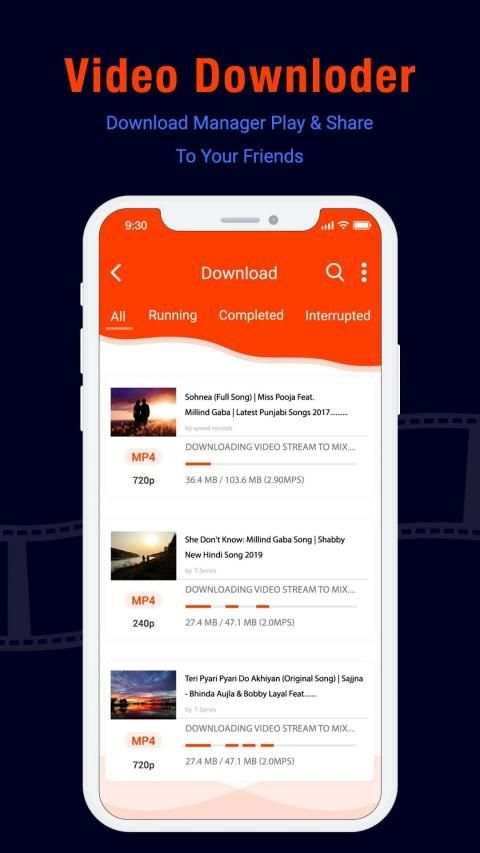 All Video Downloader For Android स्क्रीनशॉट 3