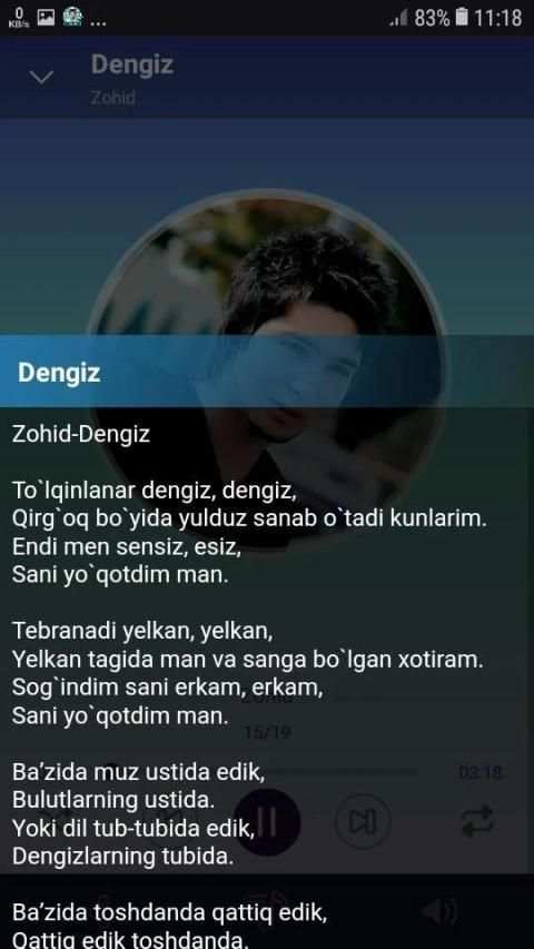 Zohid qo'shiqlari screenshot 3