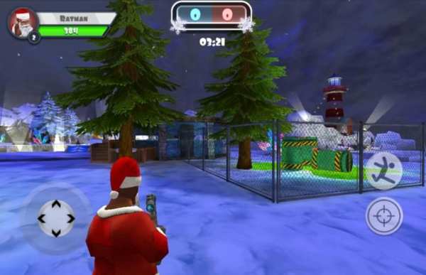 Winter Clash 3D - Christmas Shooter screenshot 1