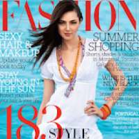 Magazine Cover Photo Frame