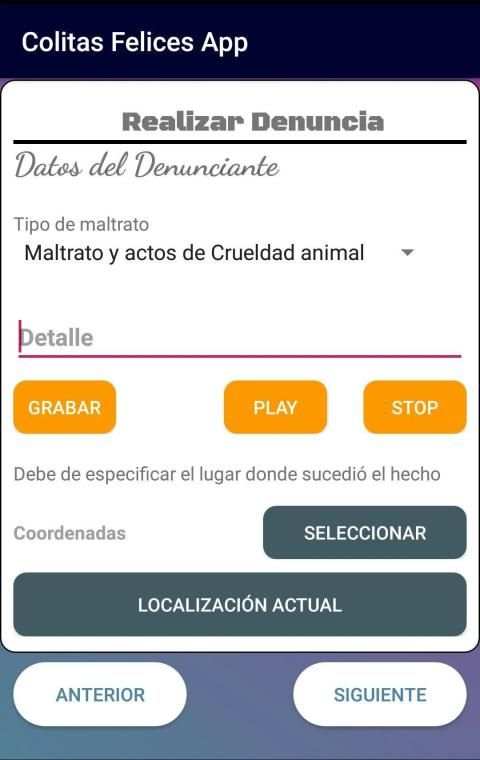 Colitas Felices App screenshot 4