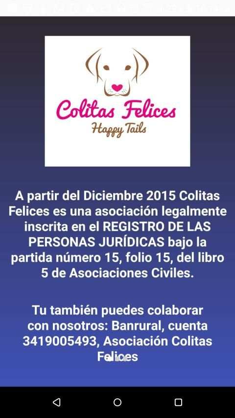 Colitas Felices App screenshot 1